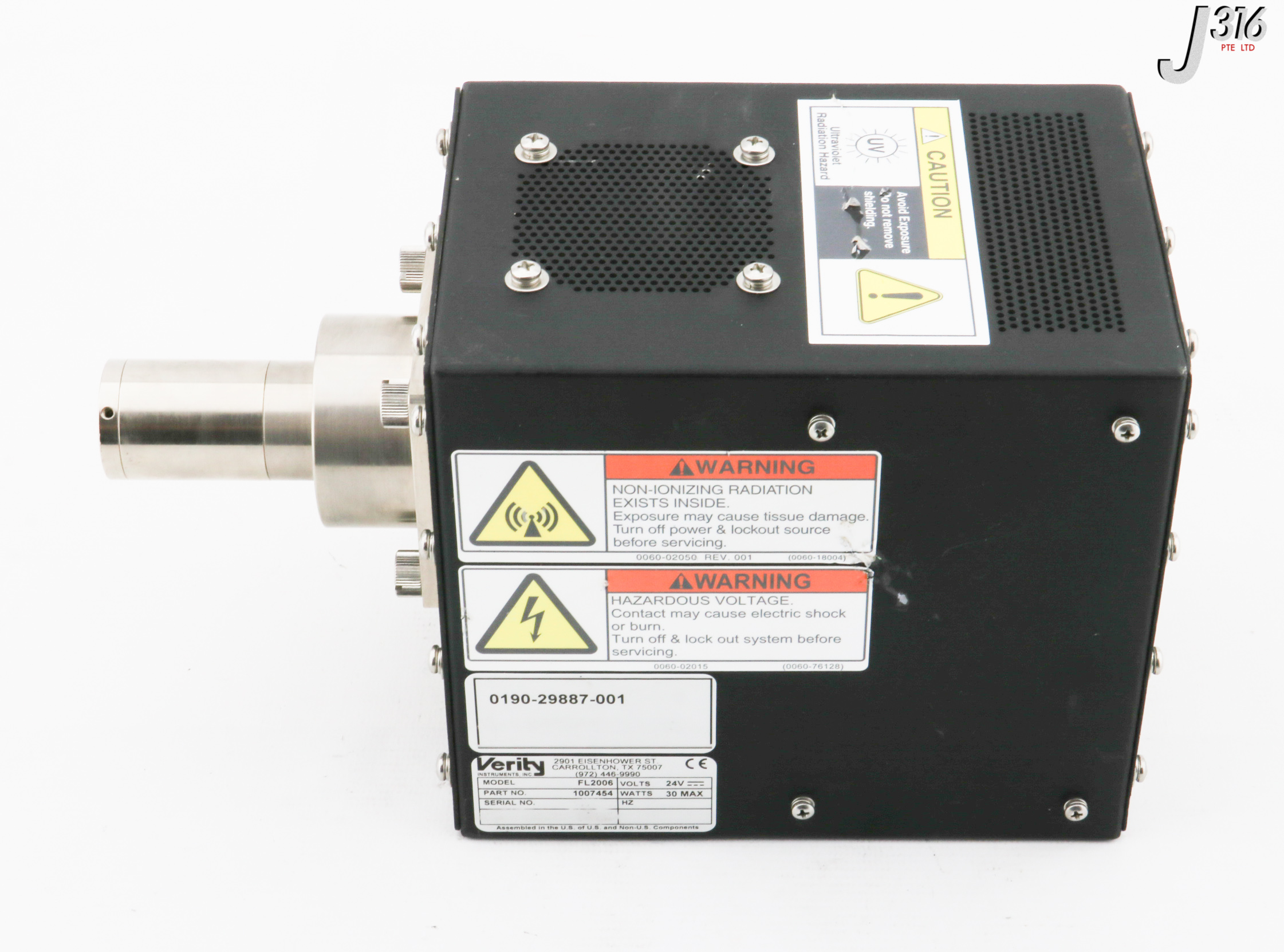 32453 APPLIED MATERIALS VERITY FL2006 FLASH LAMP, 1007454 (PARTS